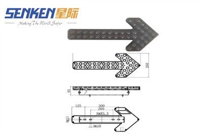 Lampu Panah FX6026: Lampu Peringatan LED-Performa Tinggi Untuk Kendaraan Tuga...