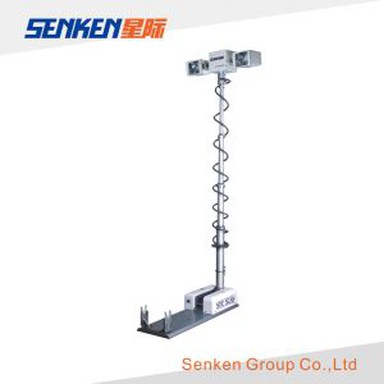 2.5 Meter High Series Vehicle Mounted Folding Dan Lampu Menara Miring Teleskopik Tinggi CFF1252400